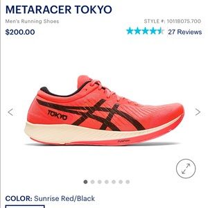 MENS ASICS METARACER TOKYO